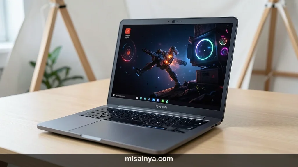 10 laptop gaming terbaik-Bezel Super Tipis untuk Rasio Layar-ke-Bodi Maksimal