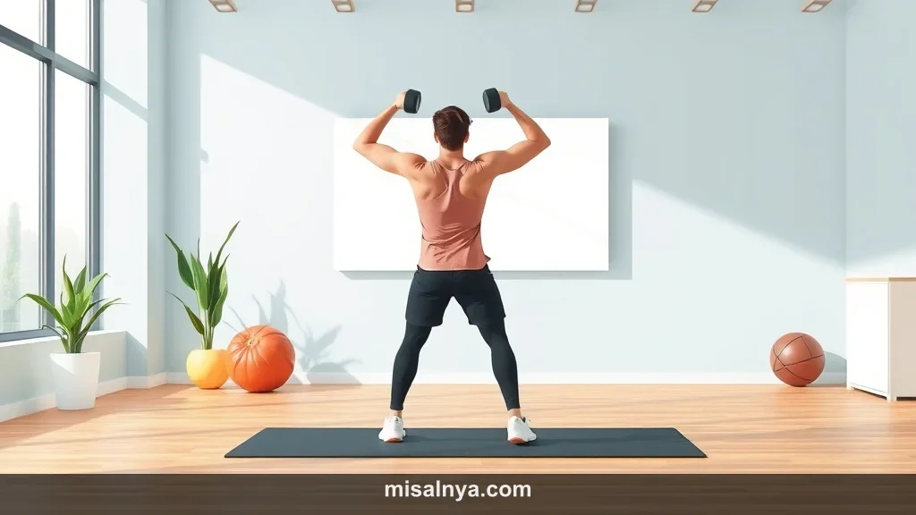 10 tips menggunakan dumble - 6. Menggunakan Cermin untuk Memantau Gerakan
