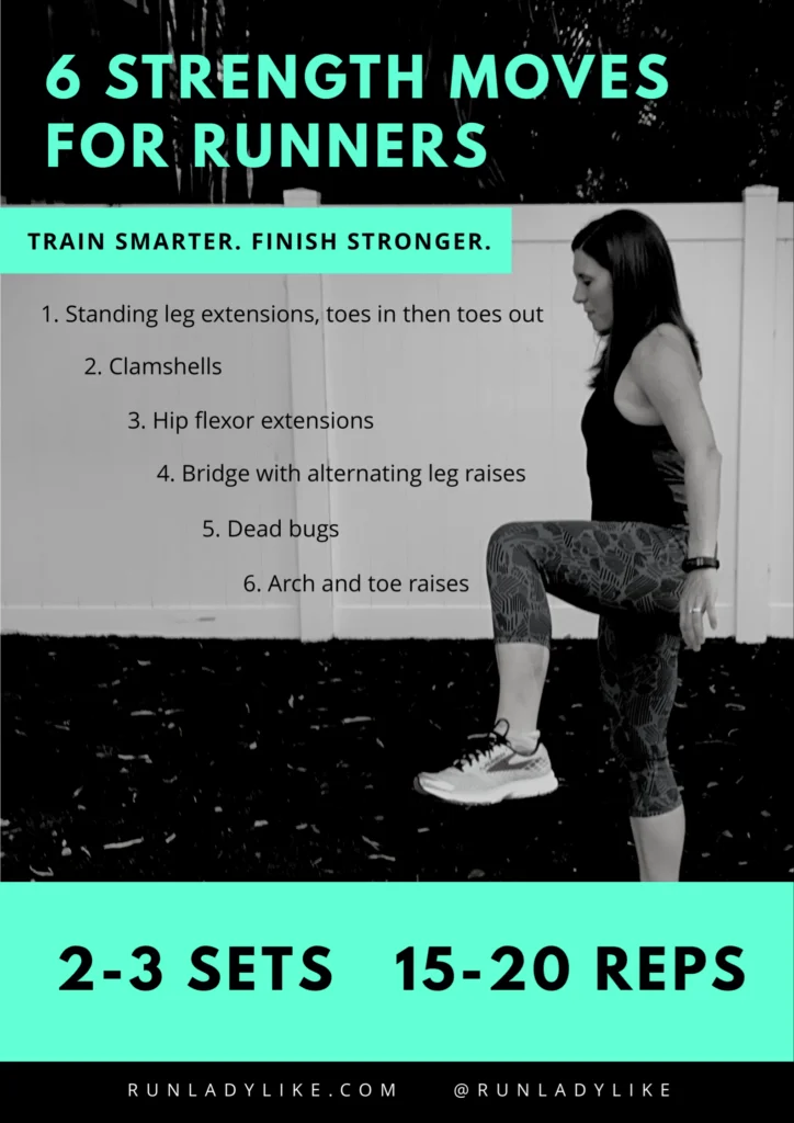 6 Strength Exercises for Runners - rUnladylike