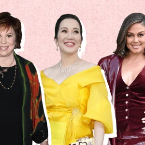 (L-R) Vicki Lawrence, Kris Aquino, and Vanessa Lachey